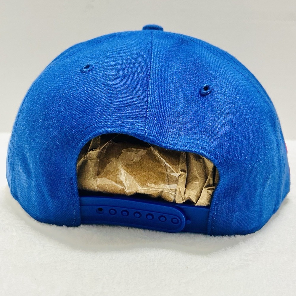 '47 Brand Philadelphia 76ers High Post Captain Snapback Hat Adjustable Blue NBA - Picture 4 of 6